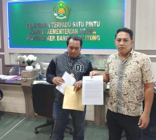 Teguh PPK Proyek Kemenag RI Babel Terus Menghindar, Akses Informasi Publik Dinilai Tertutup